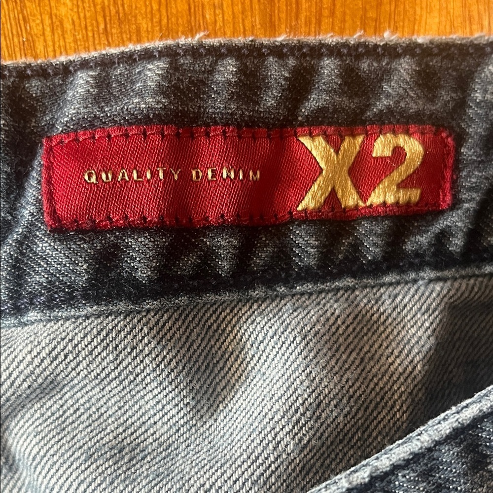 X2 Women’s Dark Blue Flare Jeans 8 - Picture 3 of 12